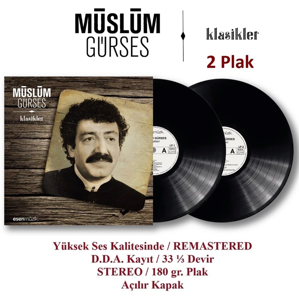 Müslüm Gürses - Klasikleri - Plak