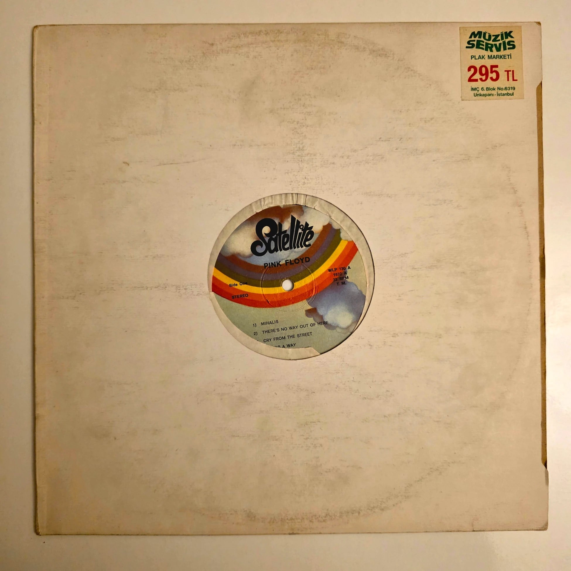 Pink Floyd - David Gilmour - Dönem Baskı Plak