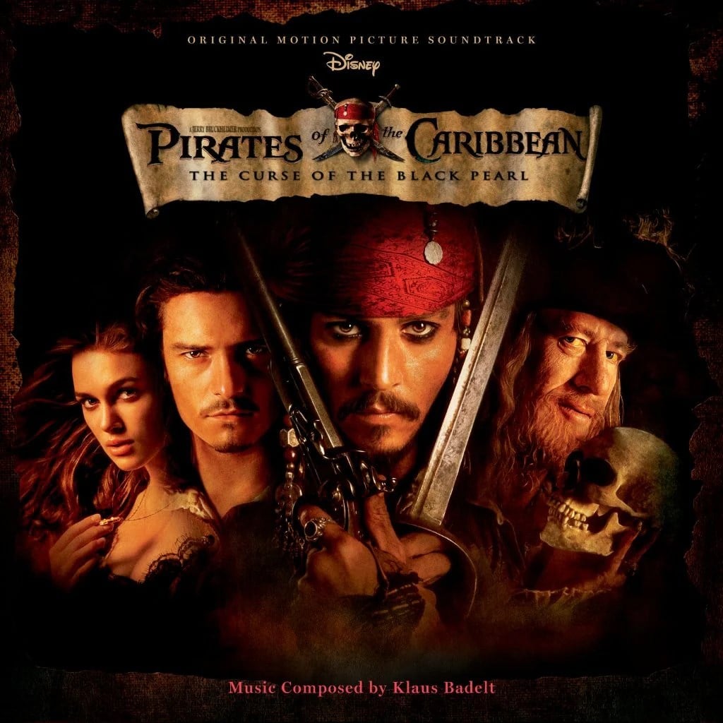 Pirates Of The Caribbean - The Curse Of The Black Pearl (Black Ice Vinyl) - Plak