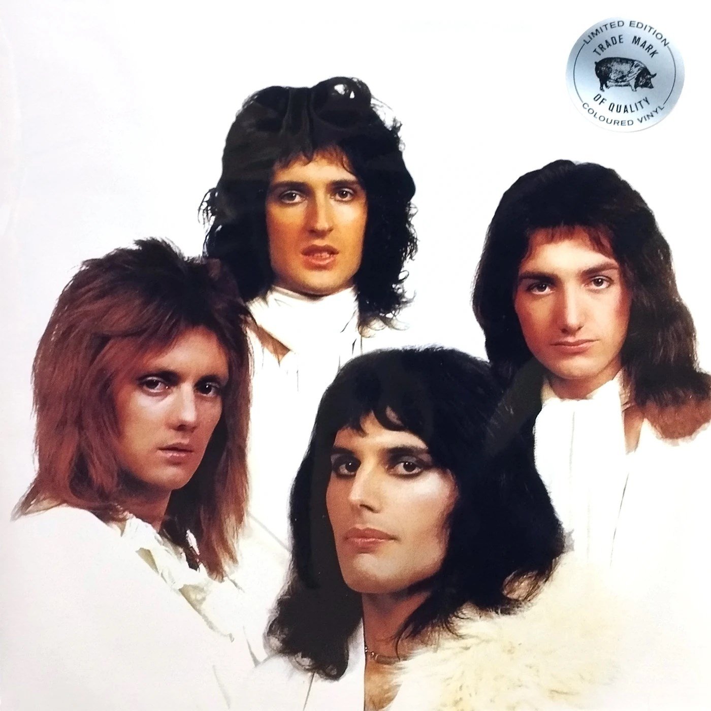 Queen - Knock On Wood - White Plak