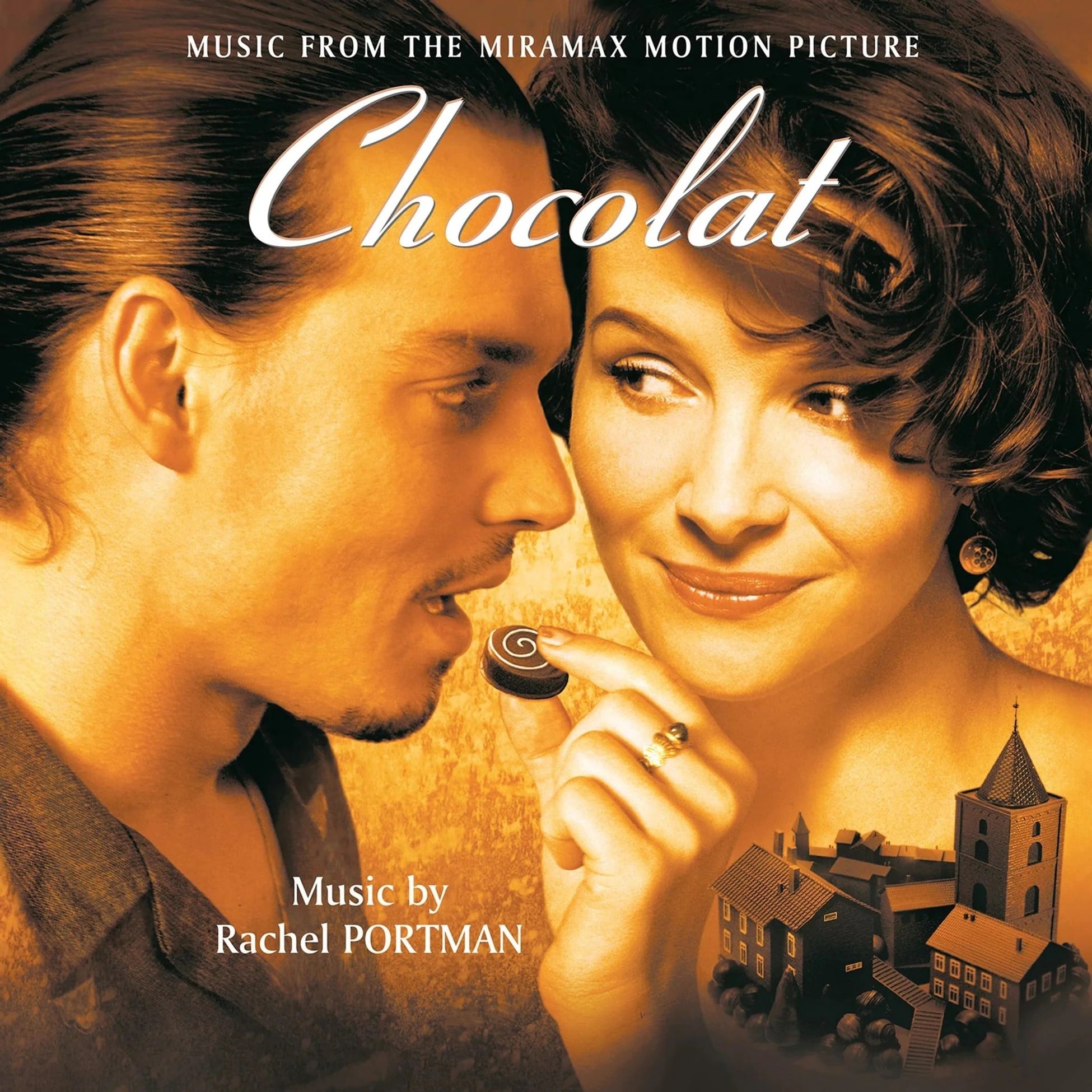Rachel Portman - Chocolat (25th Anniversary) (180g) (Limited Numbered Edition) (Mint Chocolate Marbled Vinyl) - Plak