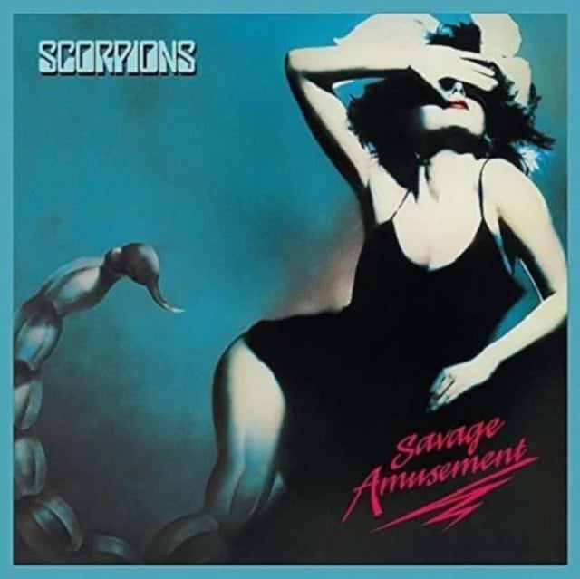 Scorpions - Savage Amusement (50th Anniversary - Transparent Curacao Vinyl) - Plak