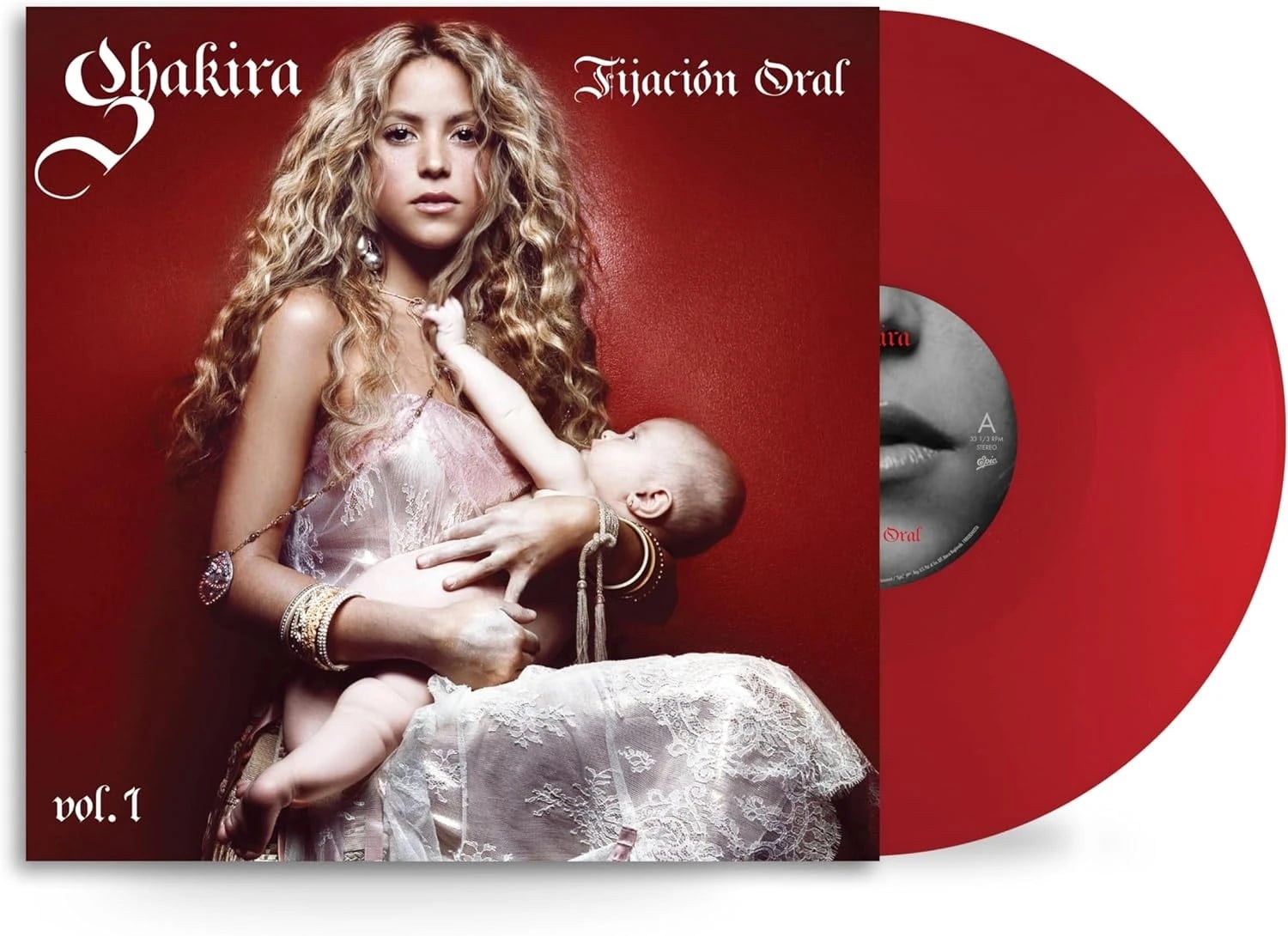 Shakira-  Fijación Oral Vol. 1 (20th Anniversary - Limited Special Edition - Red Vinyl) - Plak