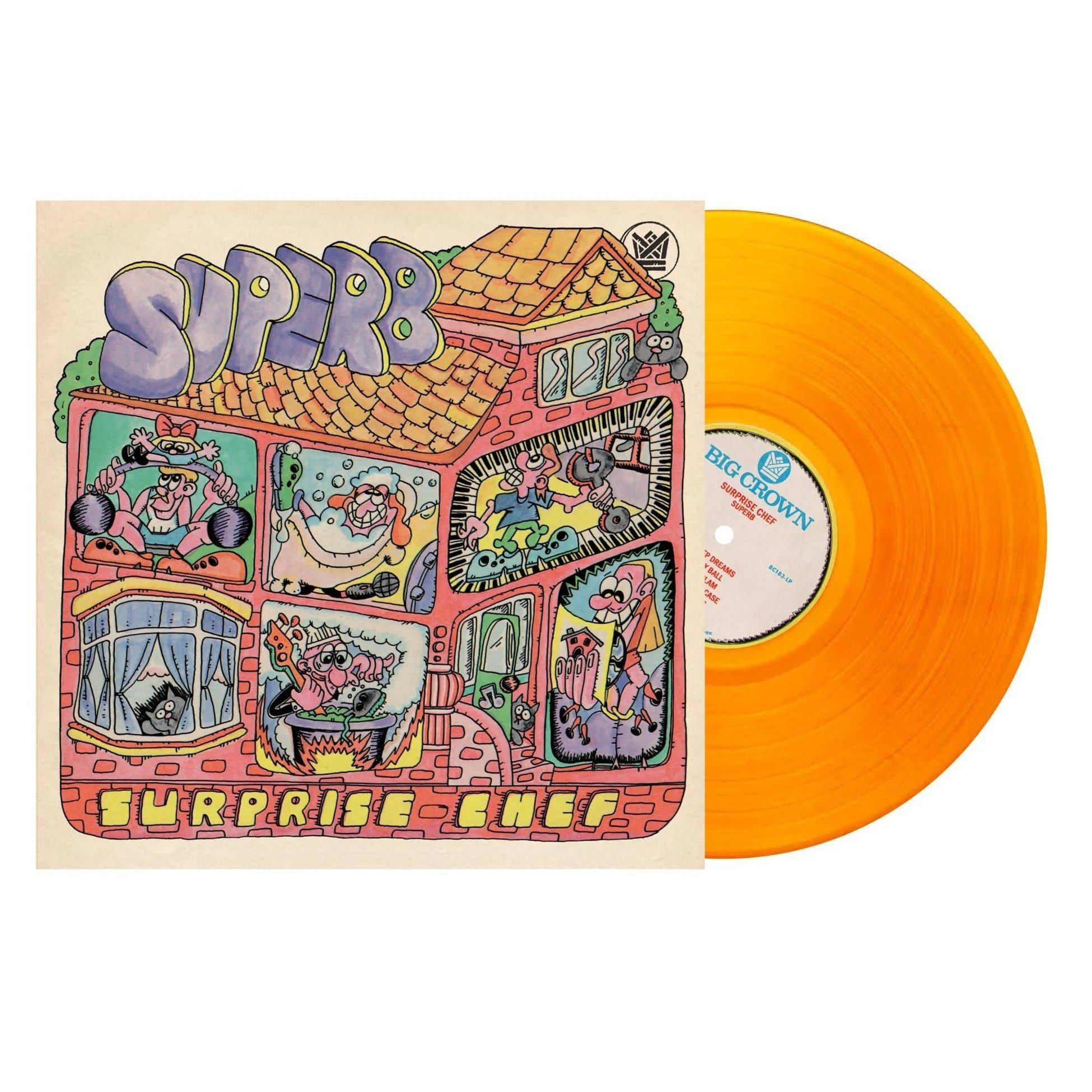 Surprise Chef - Superb (Limited Indie Edition) (Translucent Tangerine Vinyl) - Plak