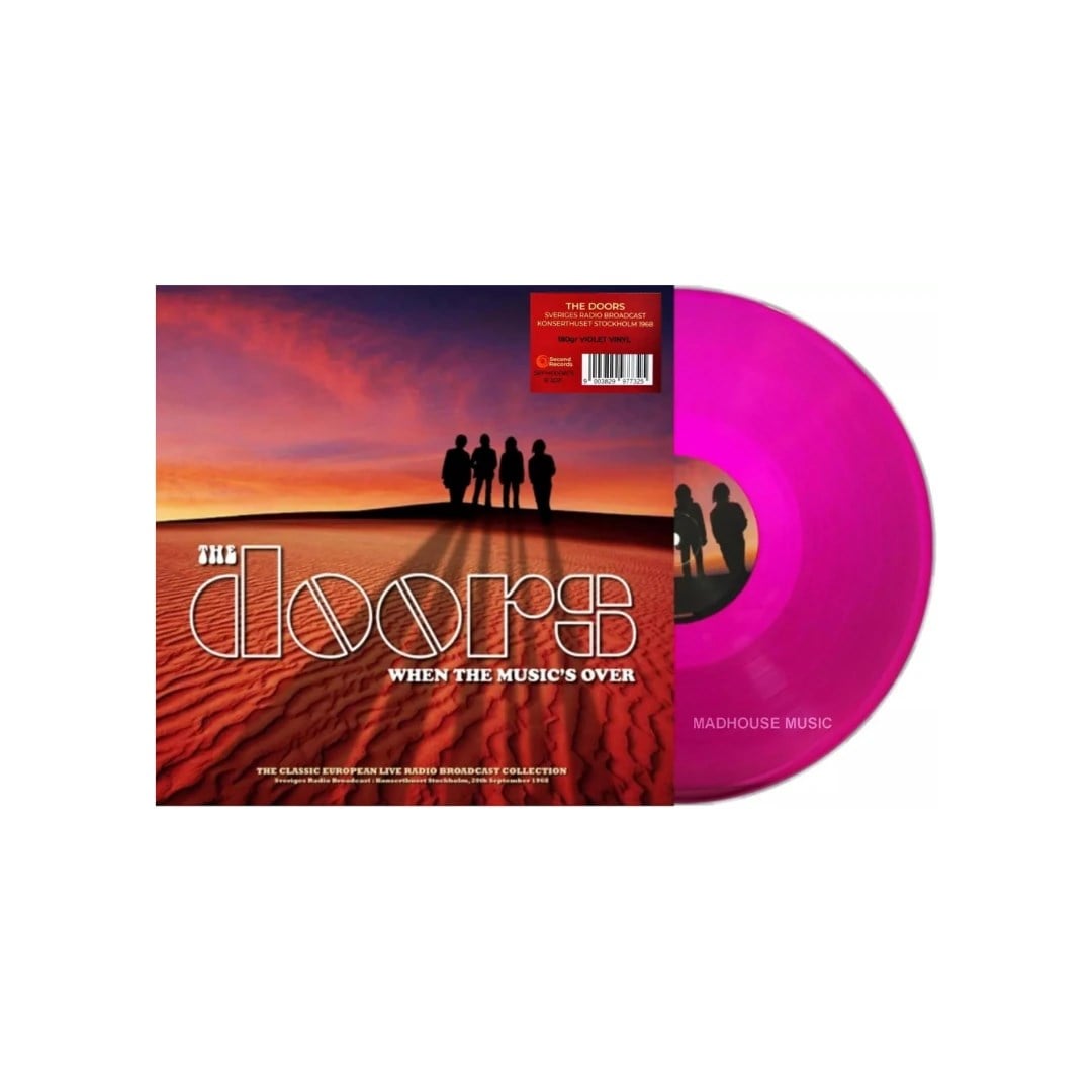 The Doors - Sveriges Radio Broadcast Konserthuset Stockholm 20th September 1968 Violet Vinyl Edition Plak