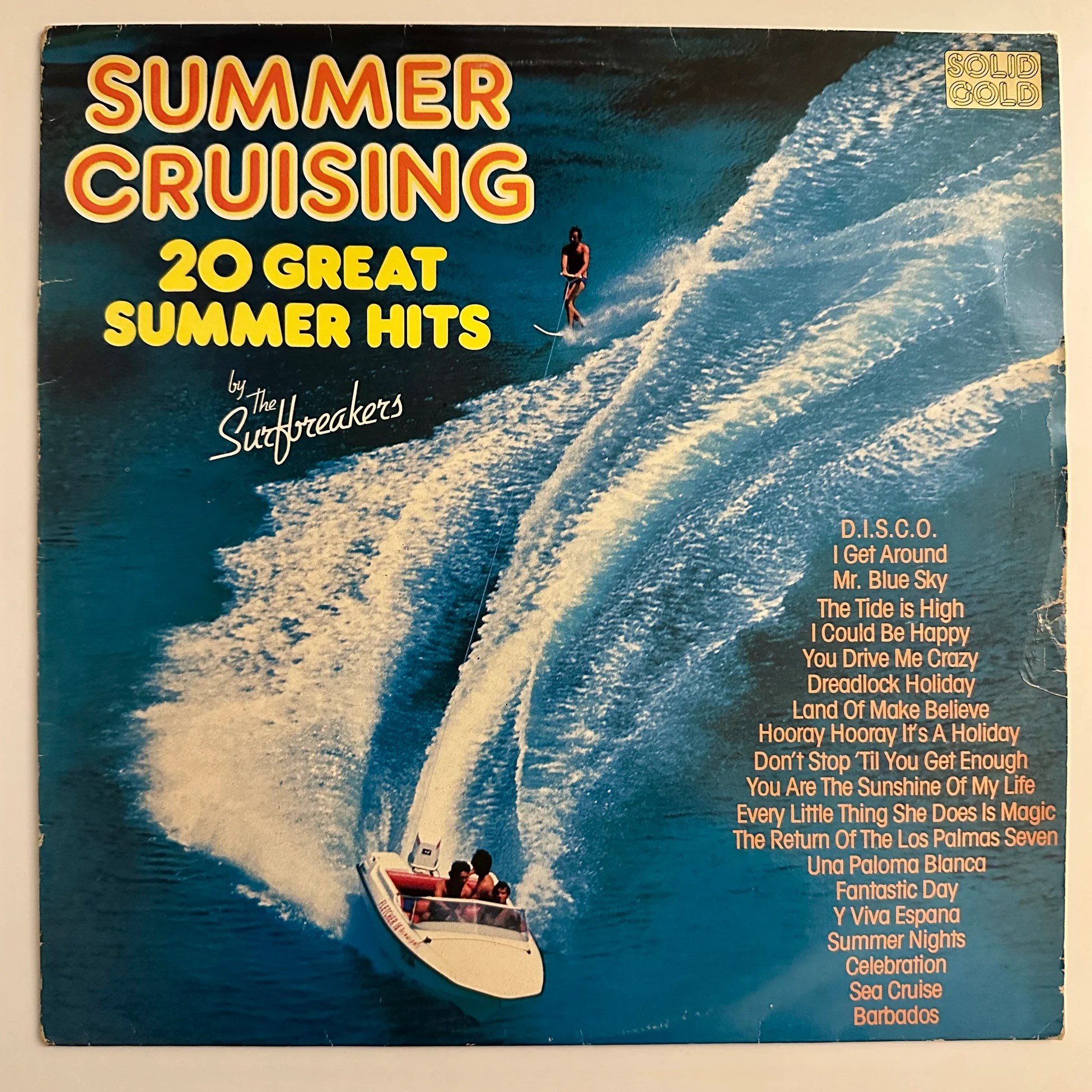 The Surfbreakers – Summer Cruising Dönem Baskı Plak 