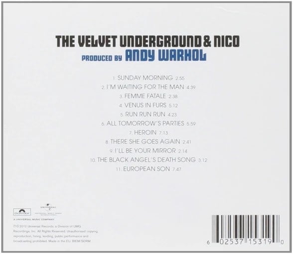 The Velvet Underground & Nico - The Velvet Underground & Nico (45th Anniversary) - CD