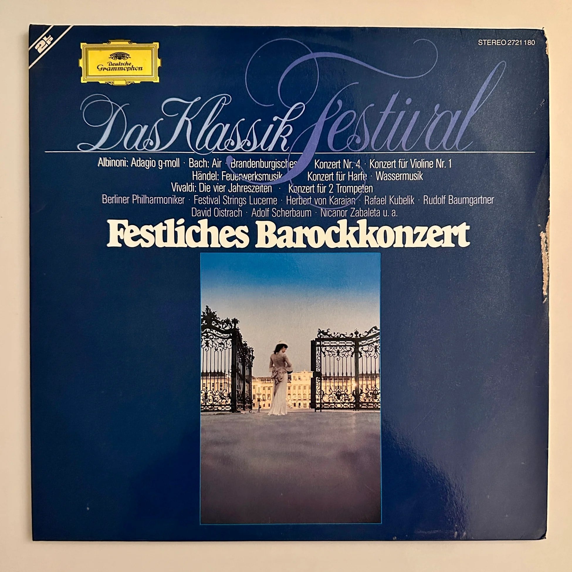 Tomaso Albinoni, Johann Sebastian Bach, Georg Friedrich Händel, Antonio Vivaldi – The Baroque Concert Dönem Baskı Plak