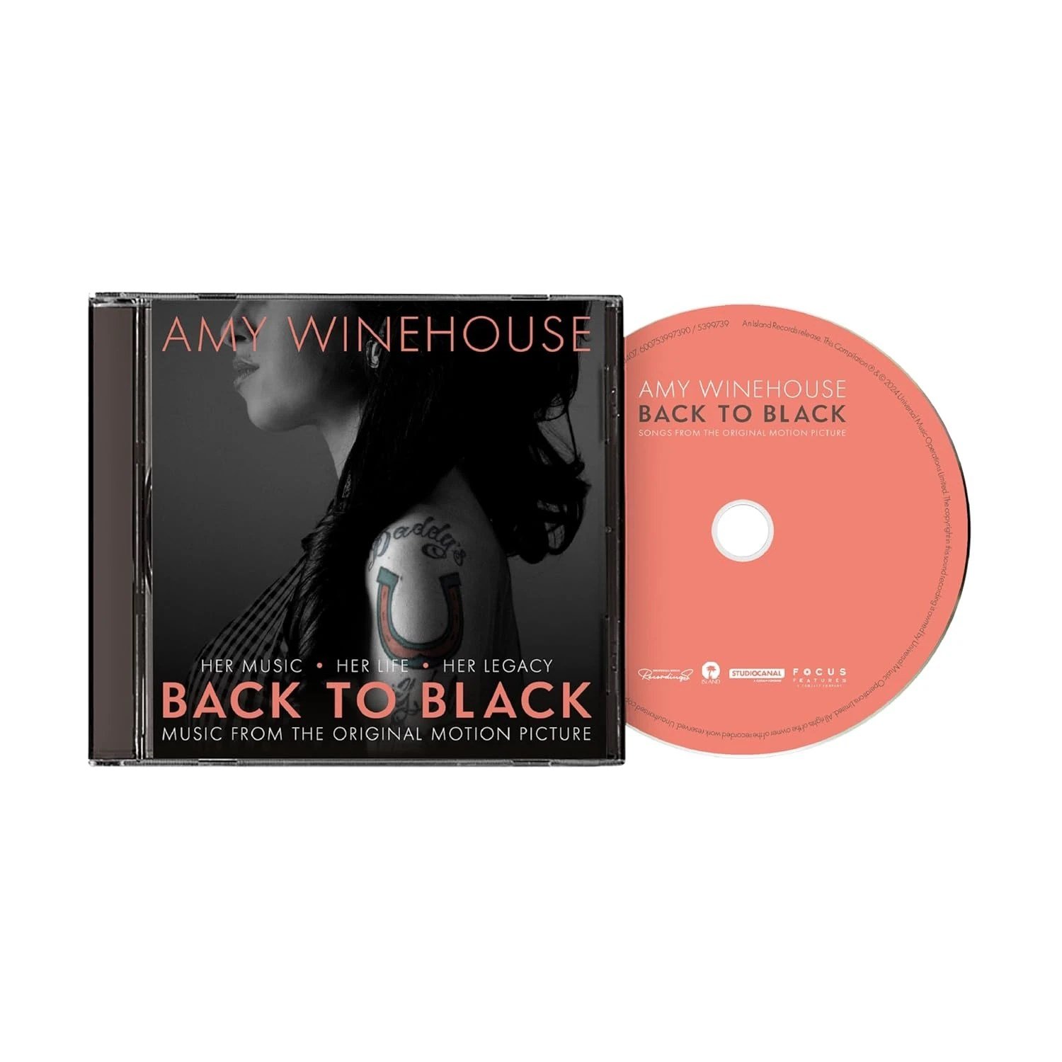Various Artists - Back To Black Songs From The Original Motion Picture - CD