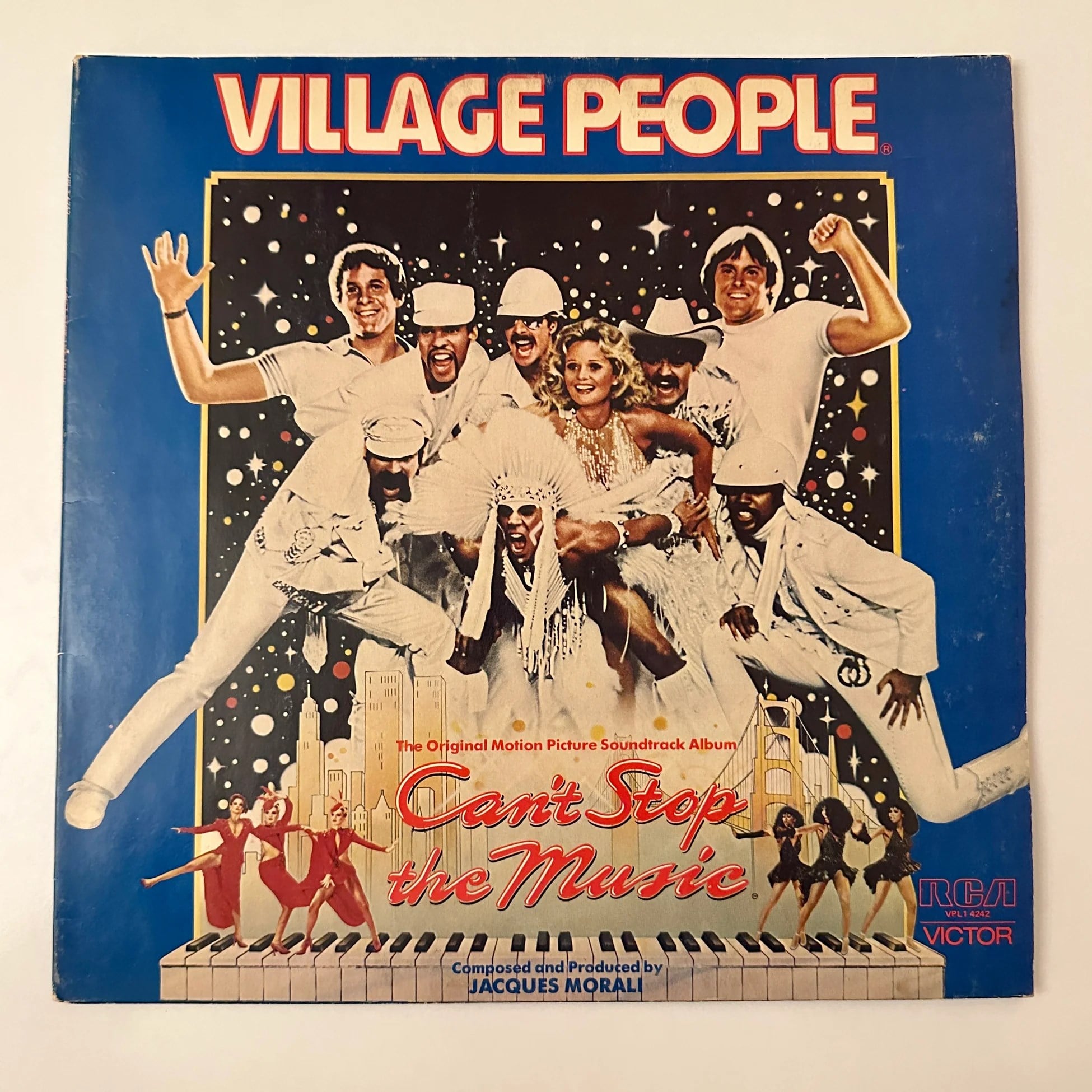 Village People – Can't Stop The Music - The Original Soundtrack Album Dönem Baskı Plak