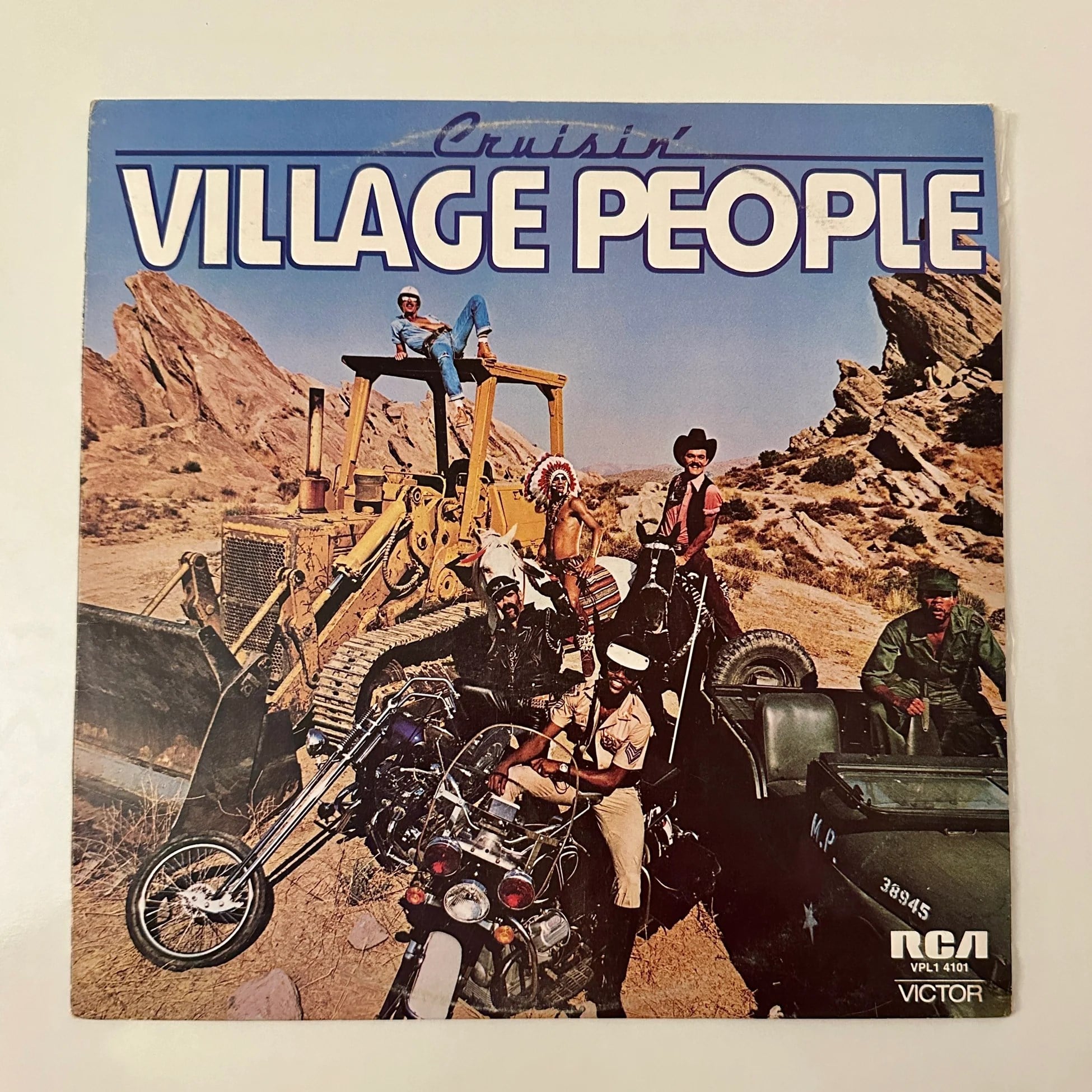 Village People – Cruisin Dönem Baskı Plak