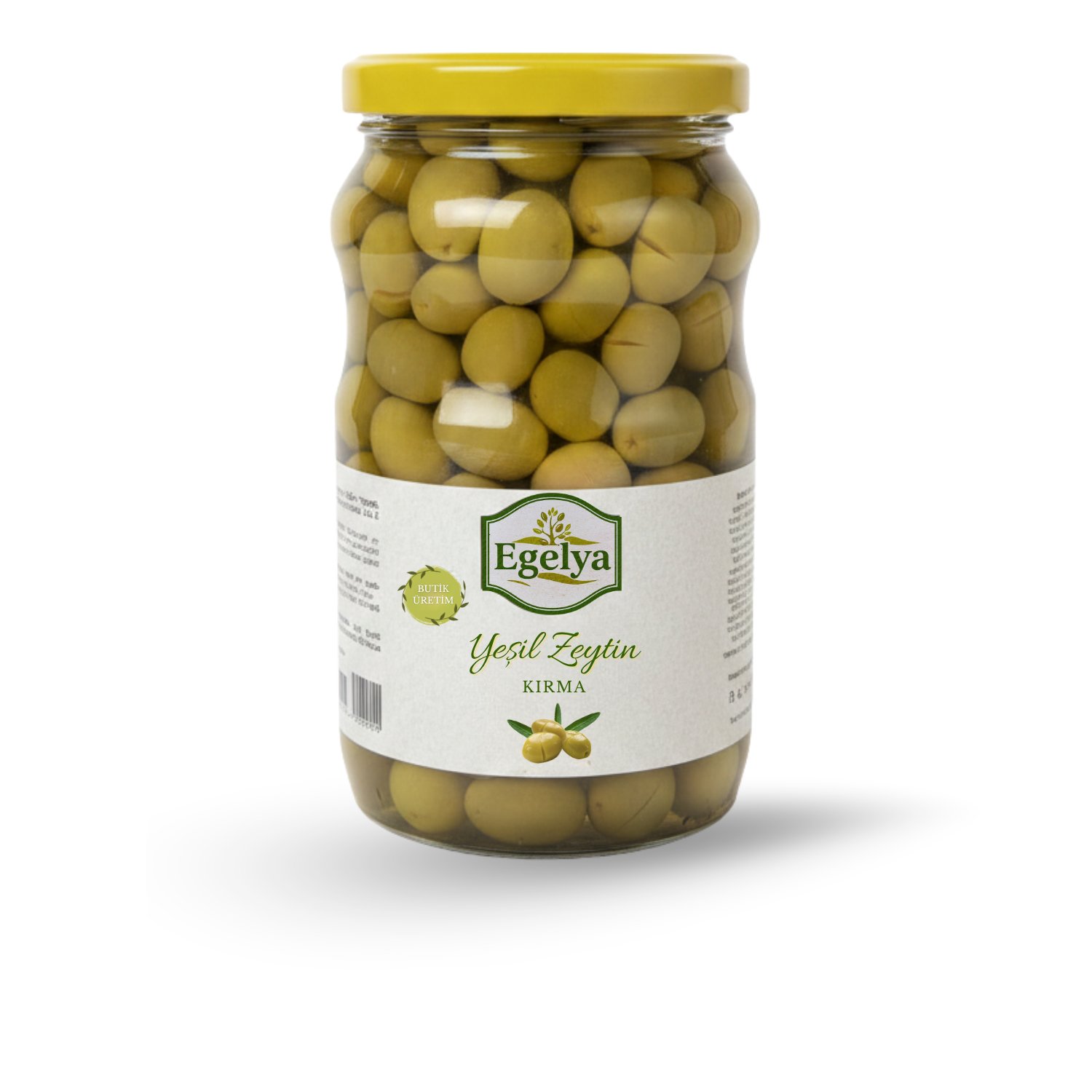 Egelya Akhisar Domat Kırma Yeşil Zeytin 1 Kg