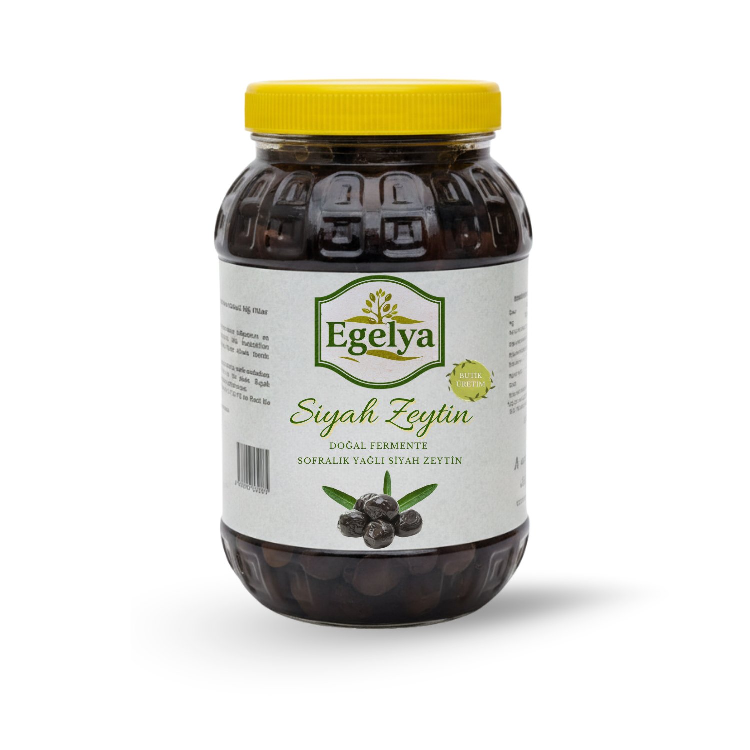 Gemlik Yağlı Siyah Sele Zeytin 1 kg | Doğal Fermantasyon, Katkısız, Dengeli Tuzlu