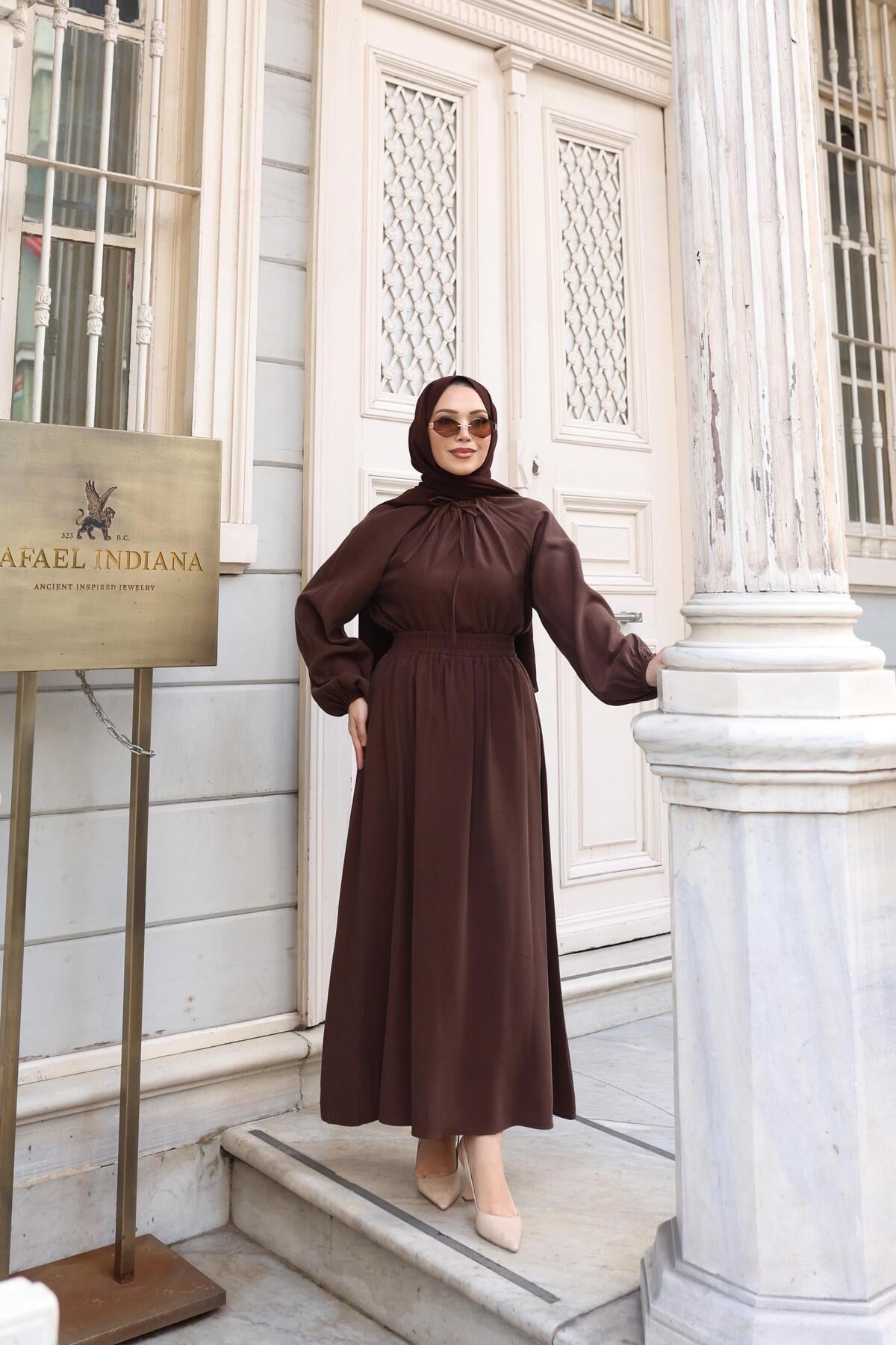 Etekli Takım (Yaka Bağlama Detaylı) 1038