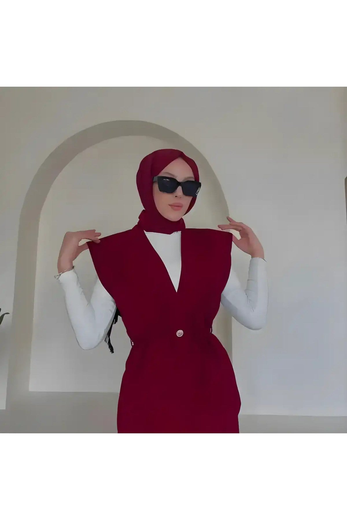 Krep Kumaş İkili Takım - 1008