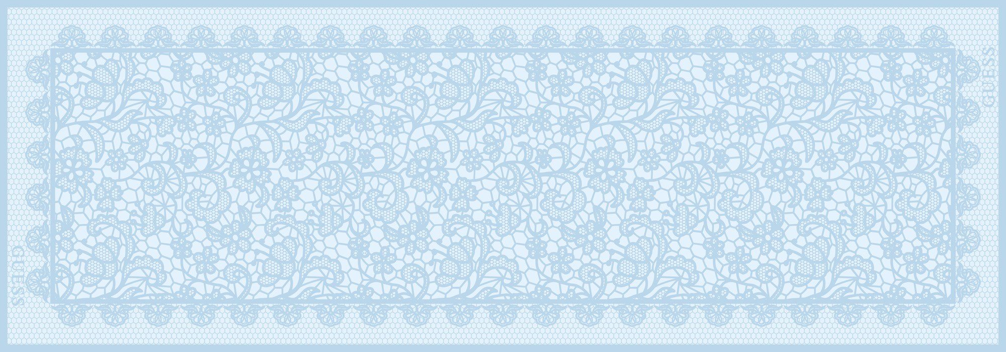 GUESS DANTEL PATTERN LIGHT BLUE ŞAL