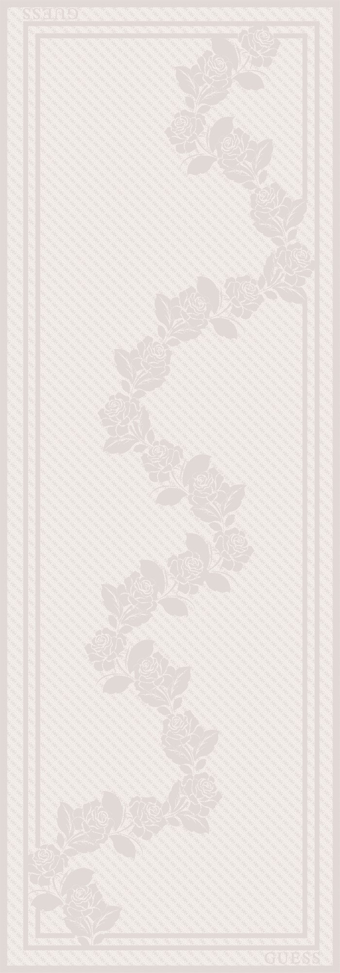 GUESS SARMAL GÜL PATTERN OFF WHITE ŞAL