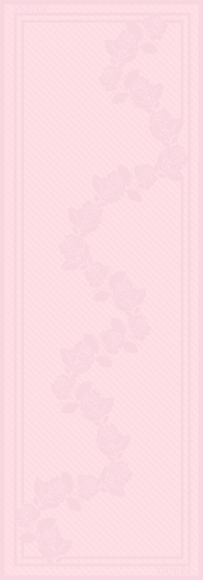 GUESS SARMAL GÜL PATTERN PINK ŞAL