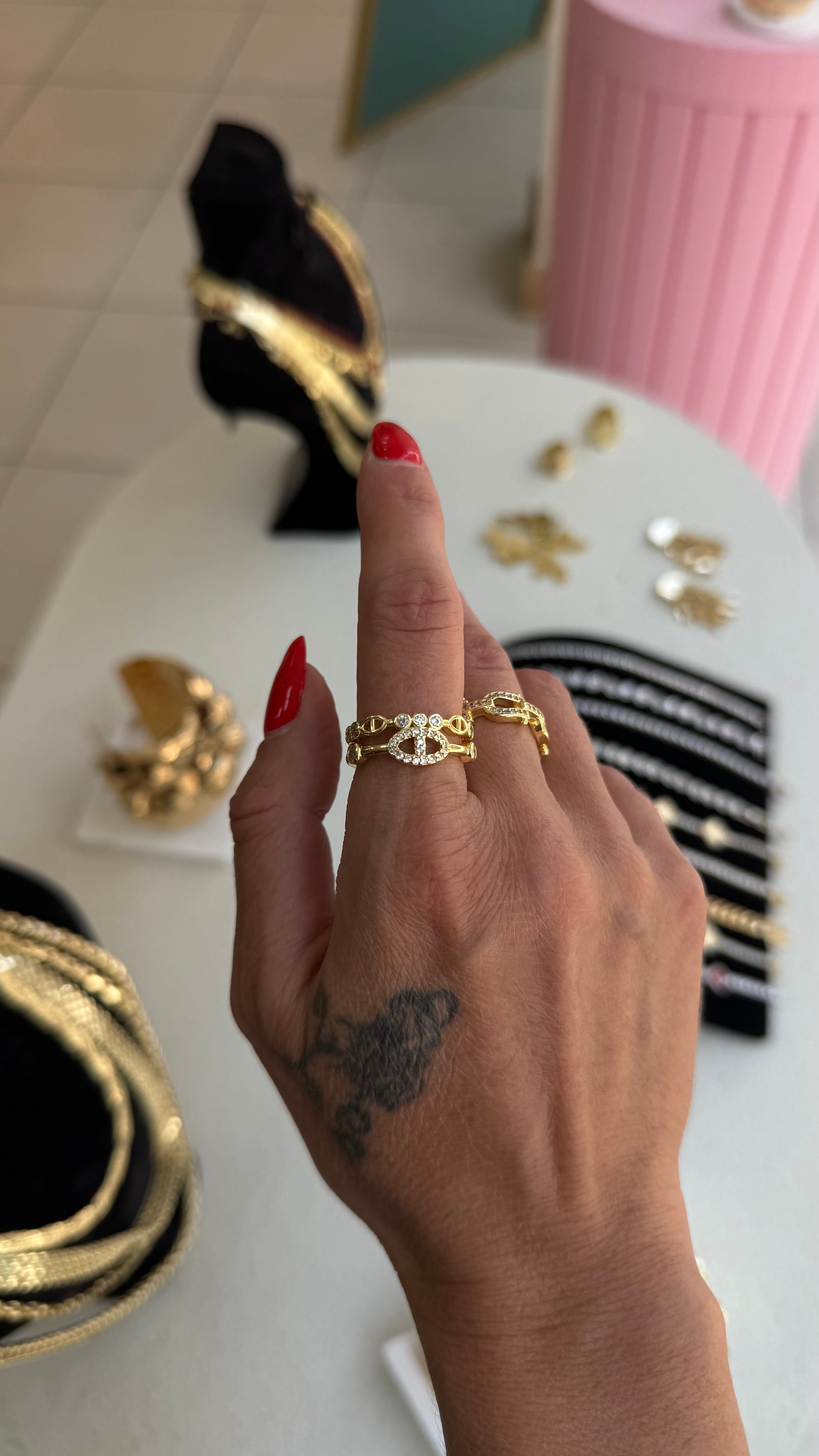 MARKA MODEL ÇİFT GÖRÜNÜMLÜ GOLD
