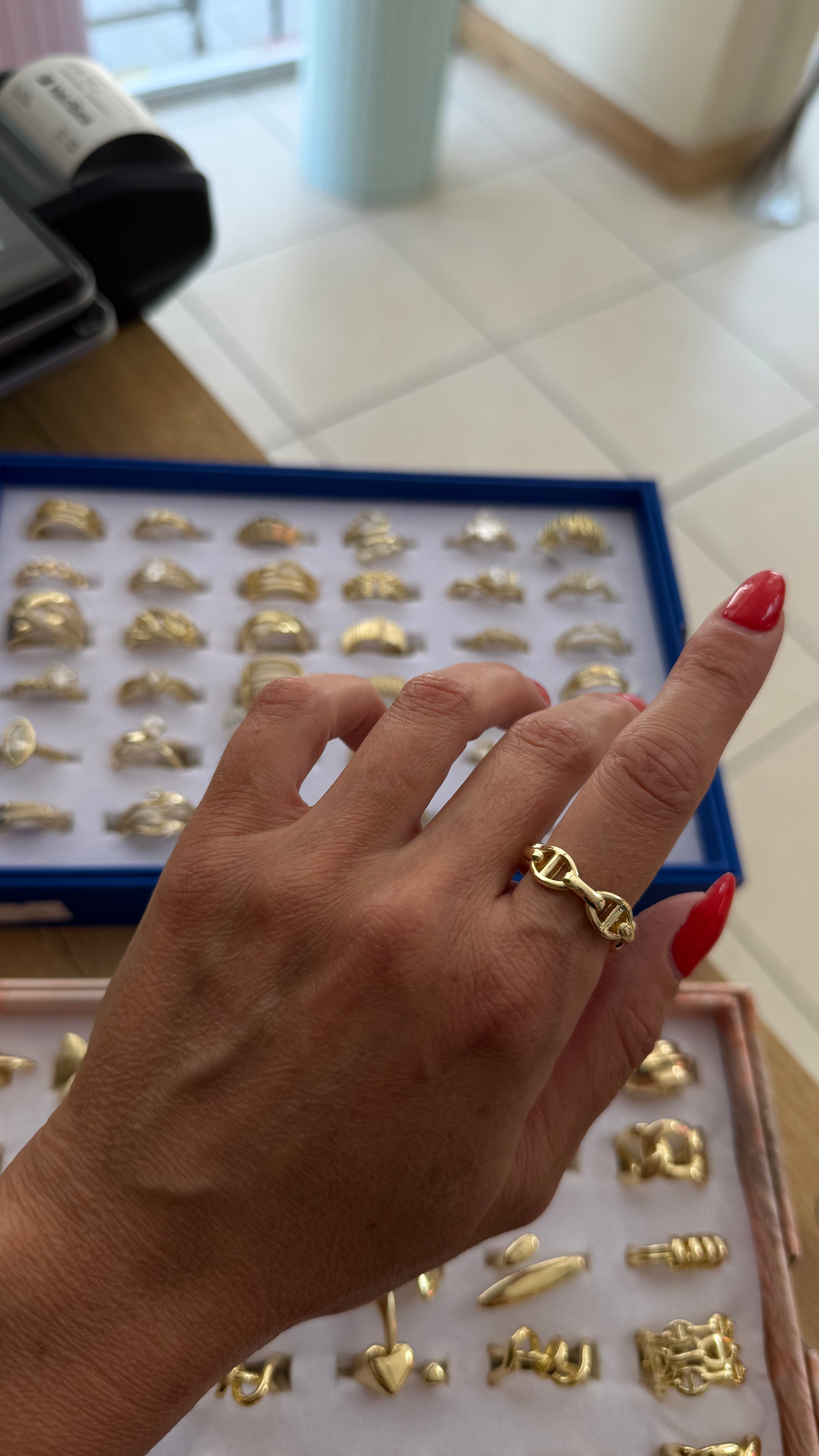 MARKA MODEL YÜZÜK İNCE GOLD