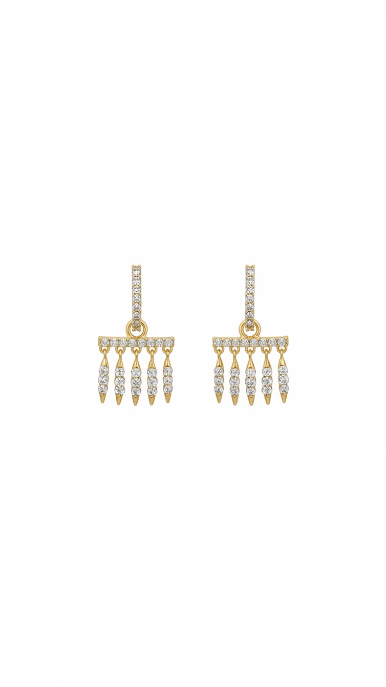 TAŞLI SAÇAK MODEL GOLD