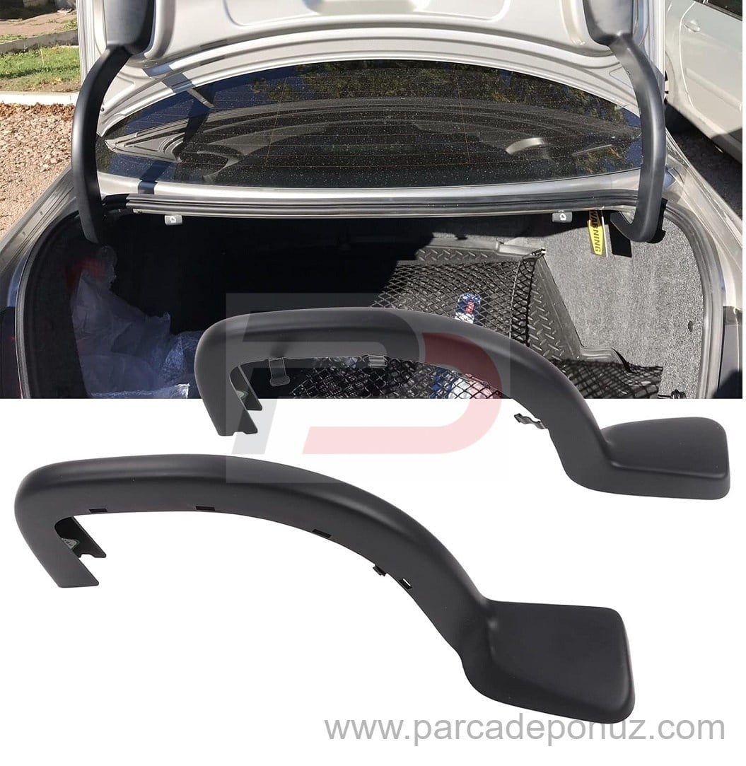 Jetta (2011 - 2018) İle Uyumlu Bagaj Kapak Menteşe Kapağı, Kablo Kanalı (Takım) 5C6877364 - 5C6877363