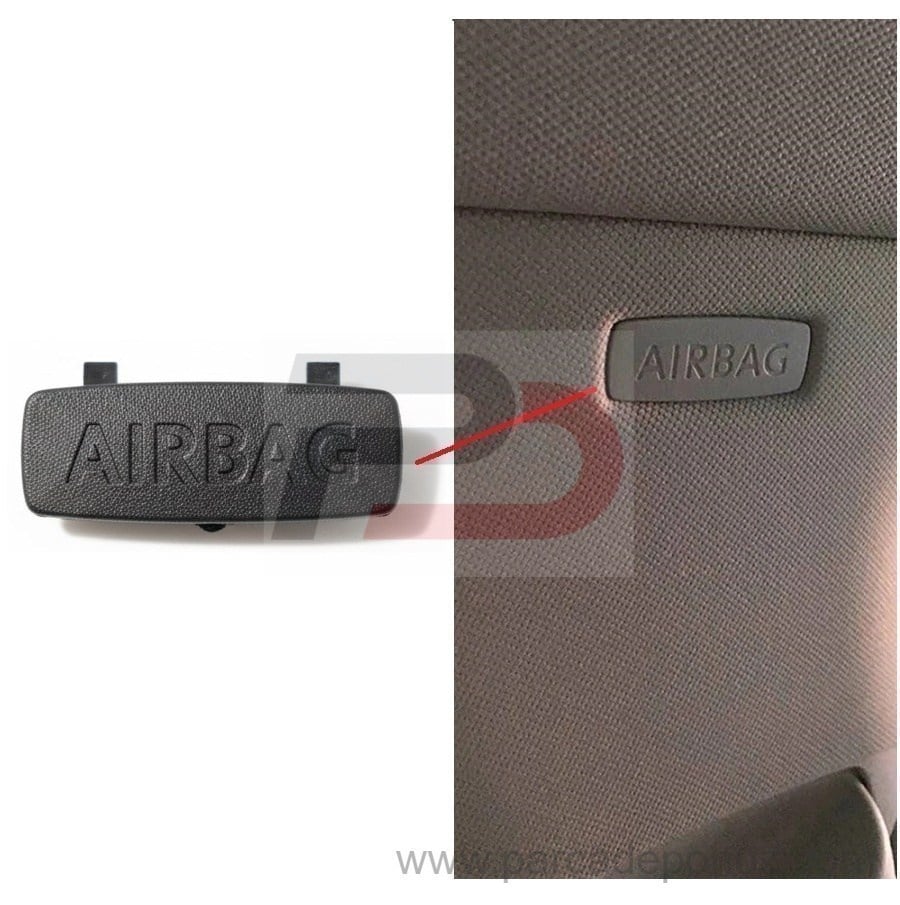 Passat (2011 - 2024) İle Uyumlu Direk Kaplaması Airbag Yazısı 3C0853437C 82V - 1K8853437 82V - 1K0853437B 82V - 5G0853437 82V