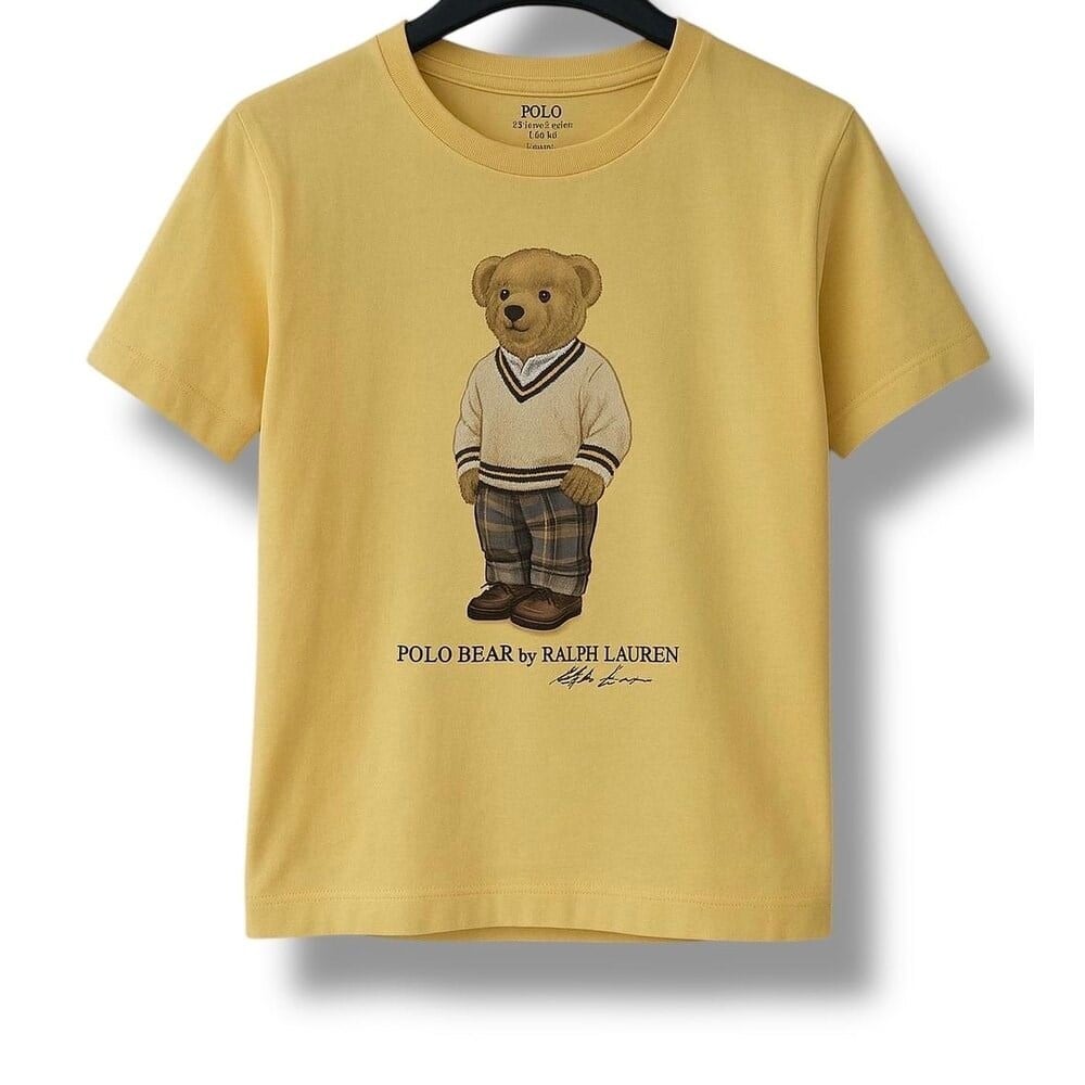 Bear Tişört Sarı