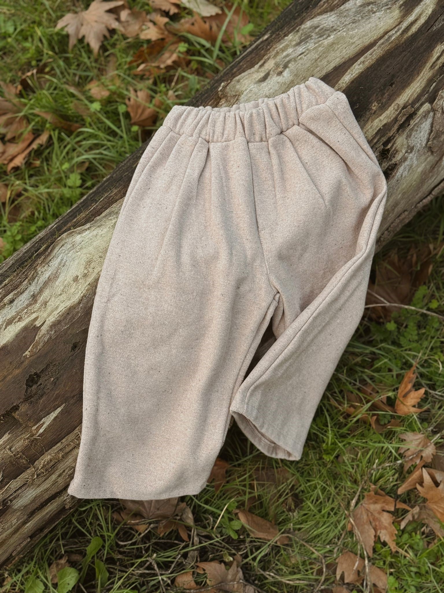 Bej Kaşe Pantolon