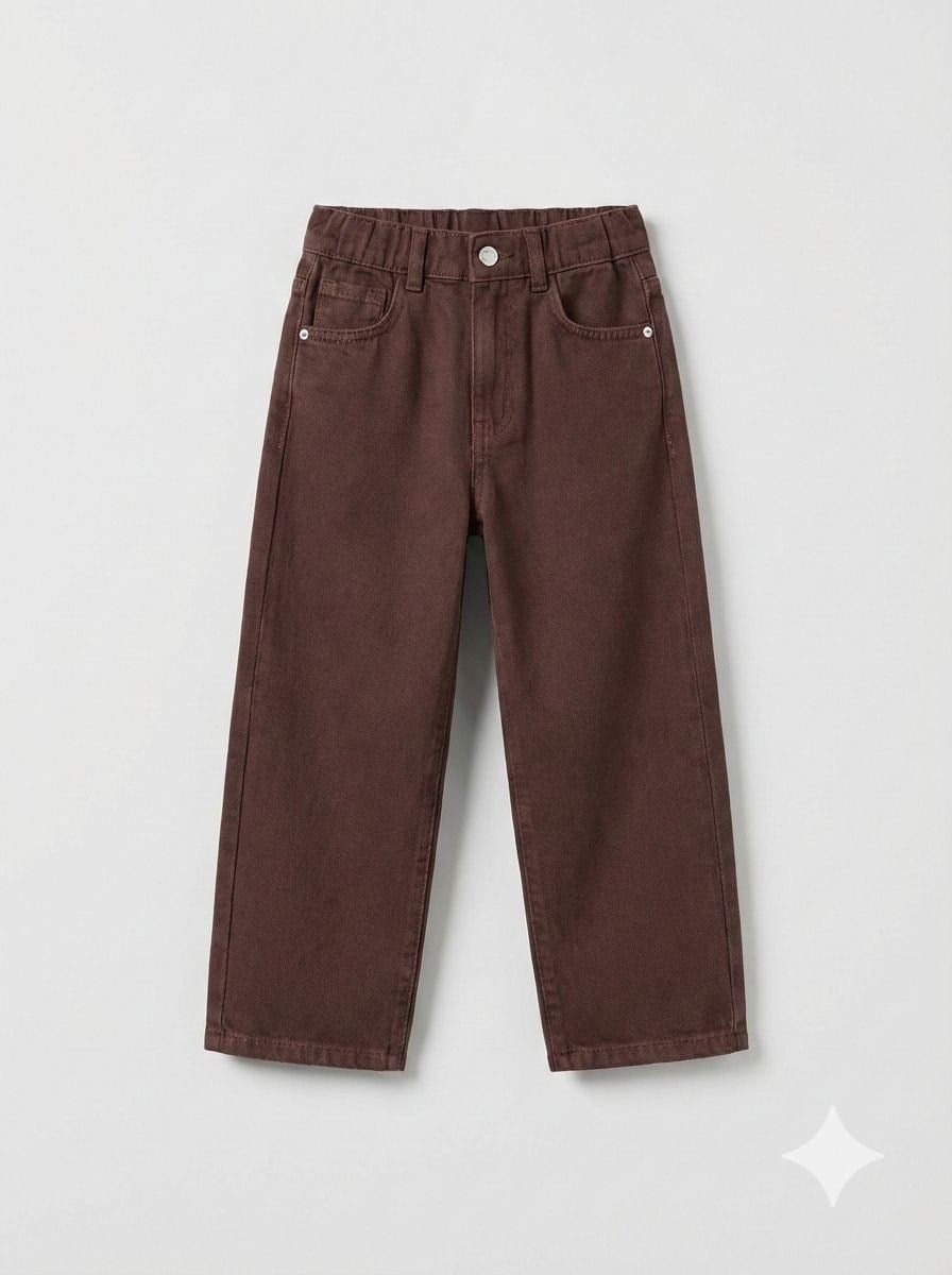 Kahve Denim Pantolon