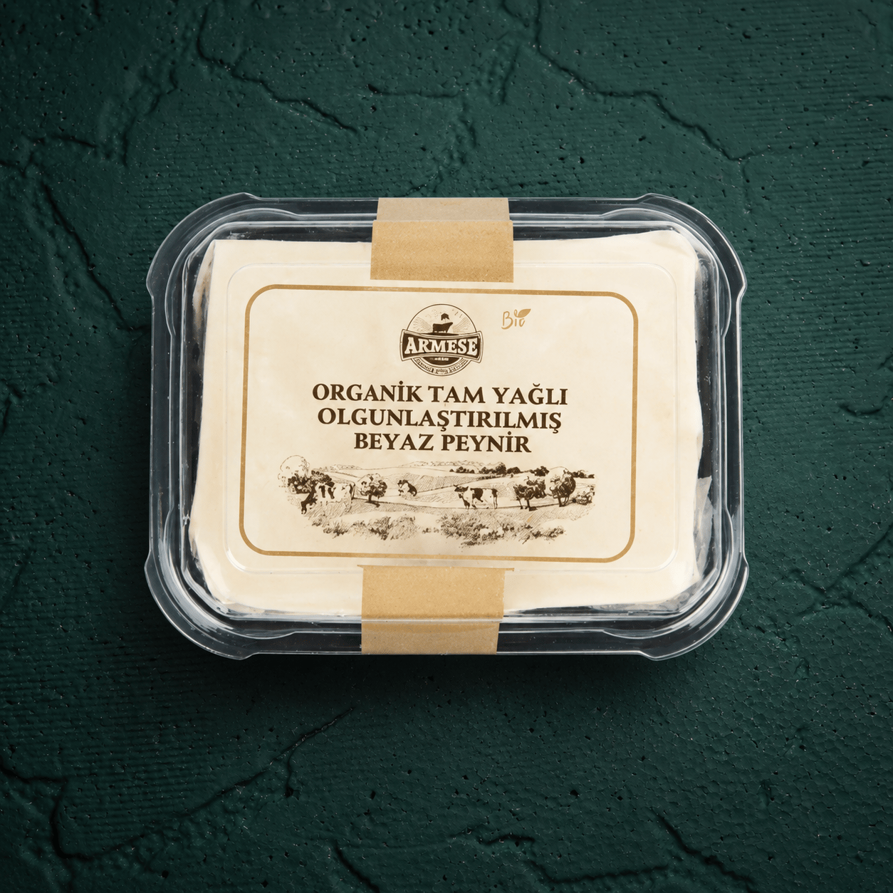 Organik Tam Yağlı Taze Beyaz Peynir (350 gr) Akmeşe