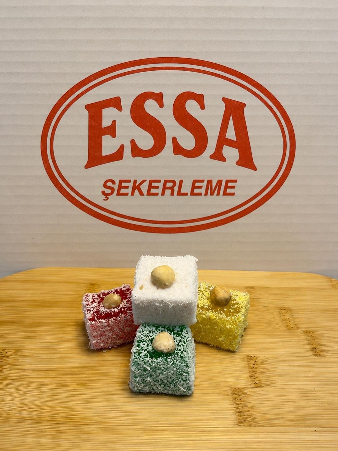 meyve aromalı fındıklı lokum 500 gr