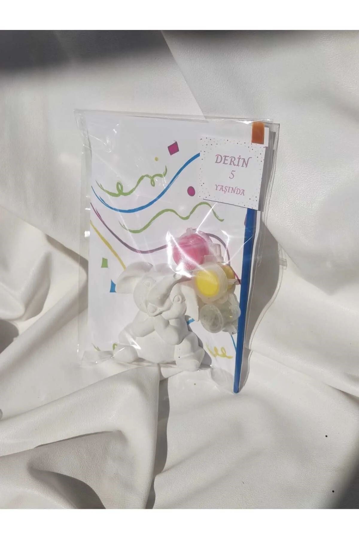 Fil / Boyayın Seti, Kendin Yap, Dıy, Doğum Günü Hediyesi, Tatil Hediyesi, 10 Adet