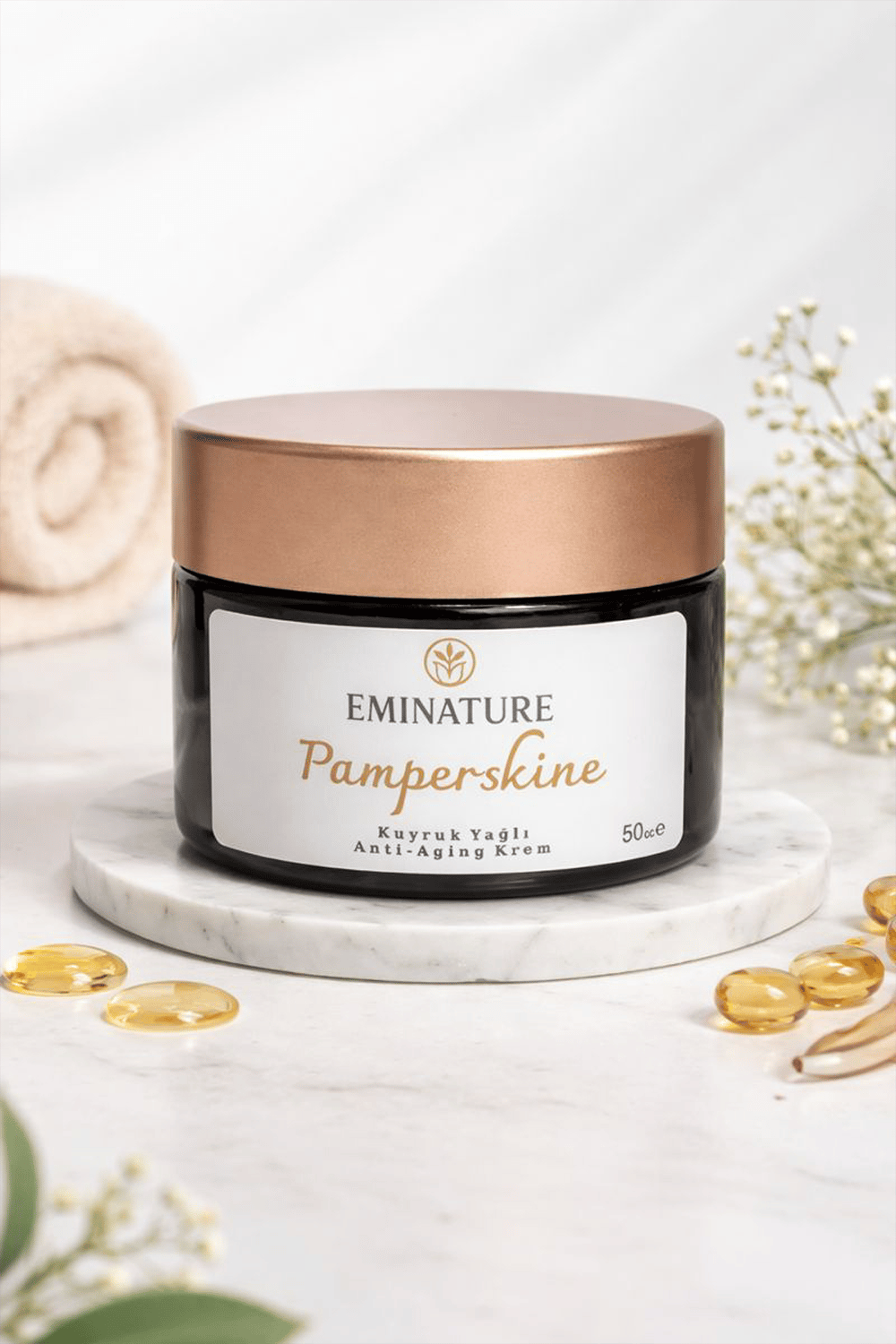 Pamperskine Kolajen İlaveli Kuyruk Yağlı Anti-Aging Krem