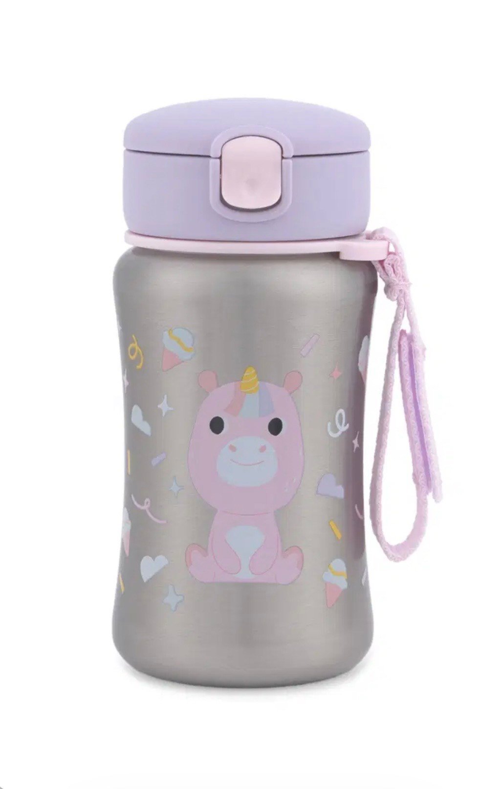 Besties Squad Pipetli Paslanmaz Çelik Suluk - Unicorn