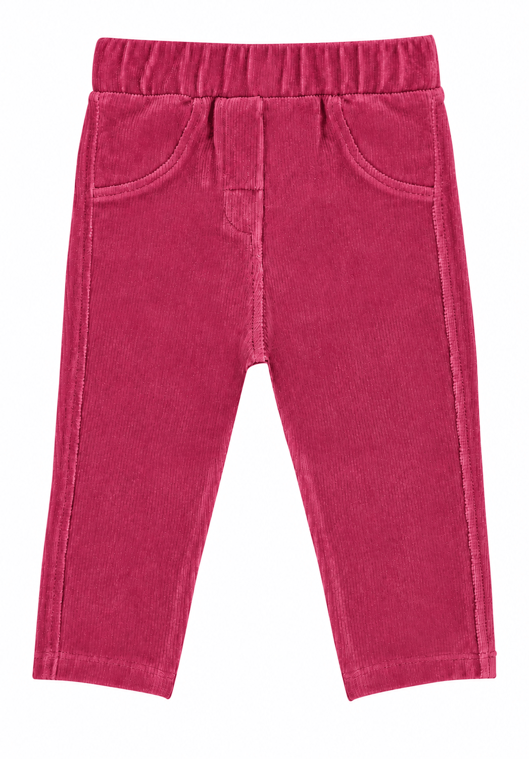 Kadife Tayt 3 Ay-18Ay Pembe