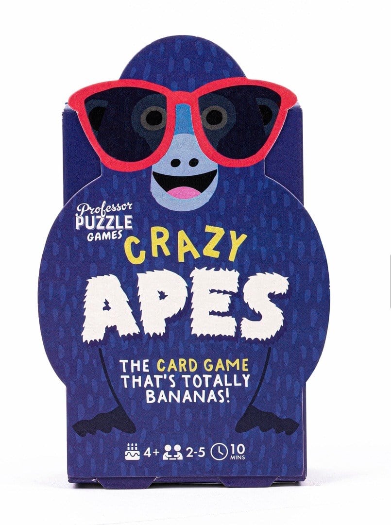 Professor Puzzle - Eşleştirme Kart Oyunu - Crazy Apes