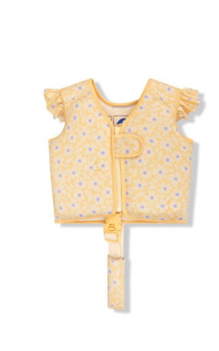 Swim Essentials Yellow Flowers Köpük Dolgulu Yüzme Yeleği 1-2 yaş