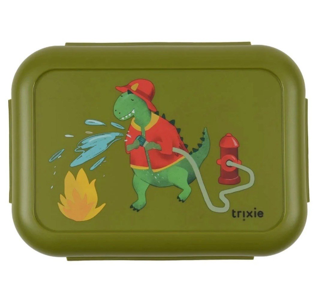 Trixie Fireman Mr. Dino Klipsli Yemek Kabı