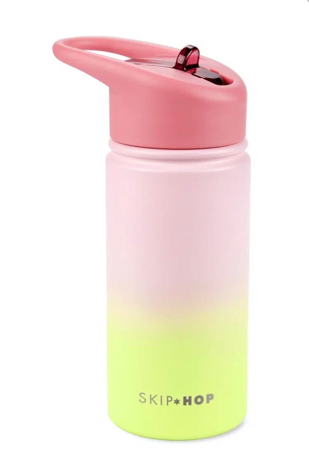 Wander Pipetli Paslanmaz Çelik Suluk Pembe