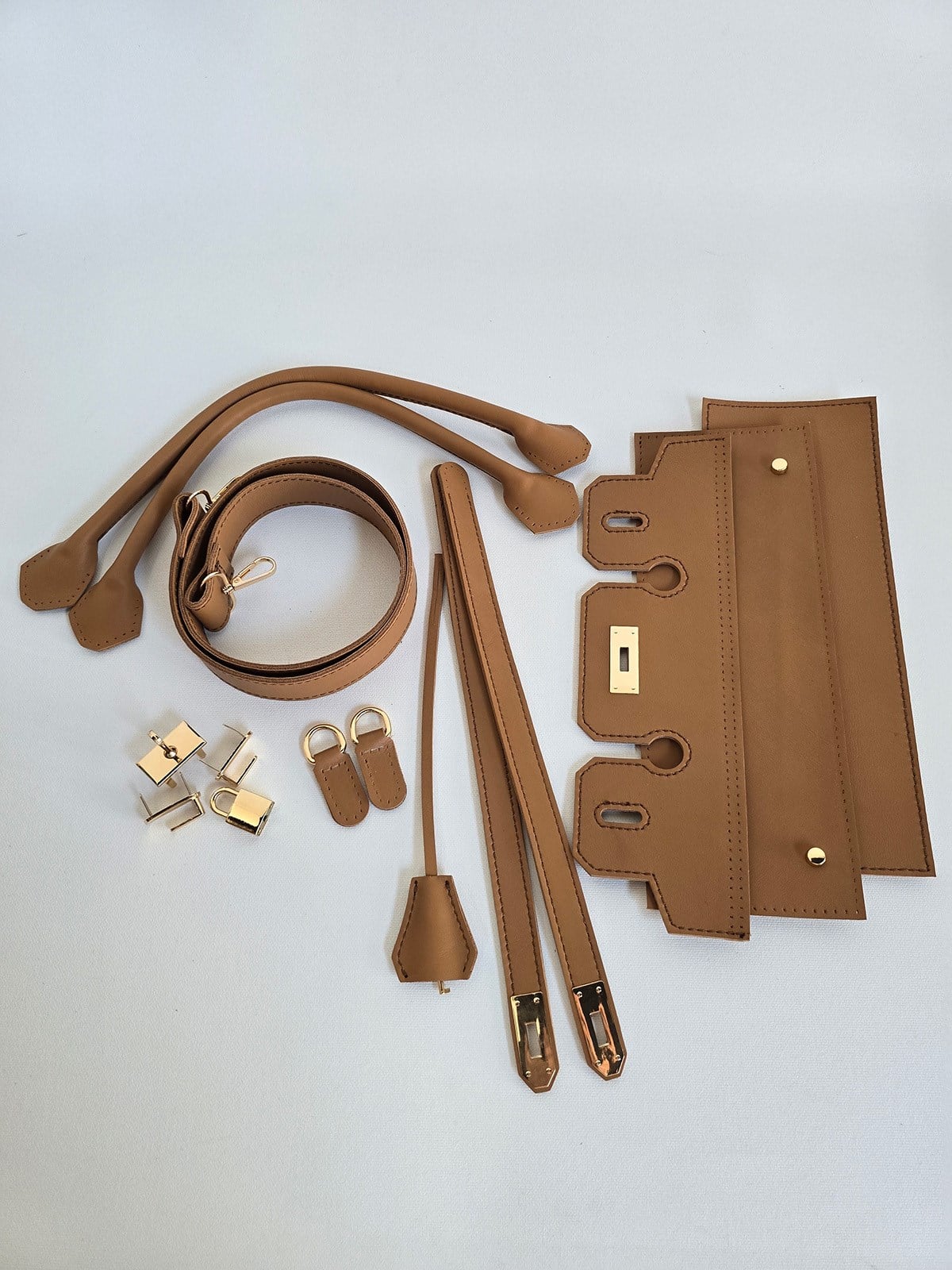 HMS El ve Omuz Çanta Kit - Taba