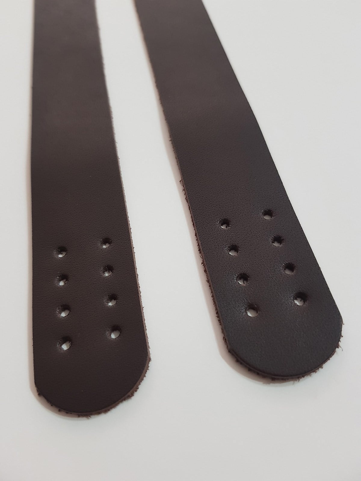 Kısa Çift Çanta Sapı 2,5 cm X 40 cm - Kahverengi
