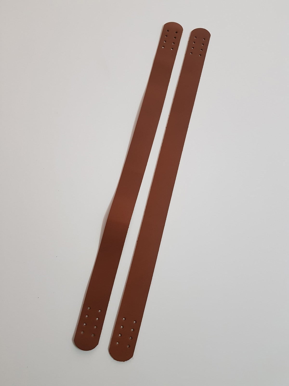 Kısa Çift Çanta Sapı 2,5 cm X 40 cm - Taba