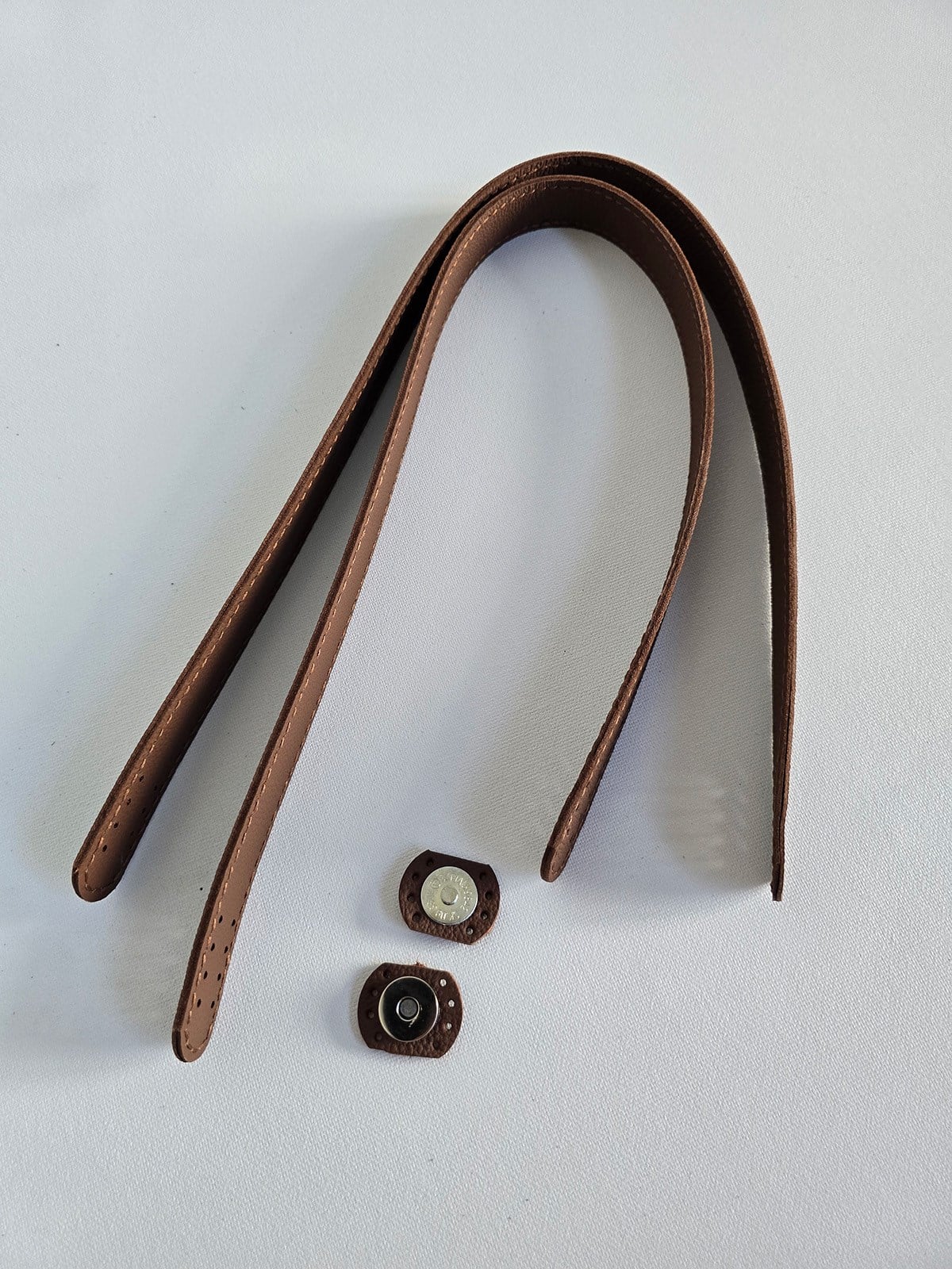 Uzun Çift Çanta Sapı 2,5 cm X 70 cm - Kahverengi