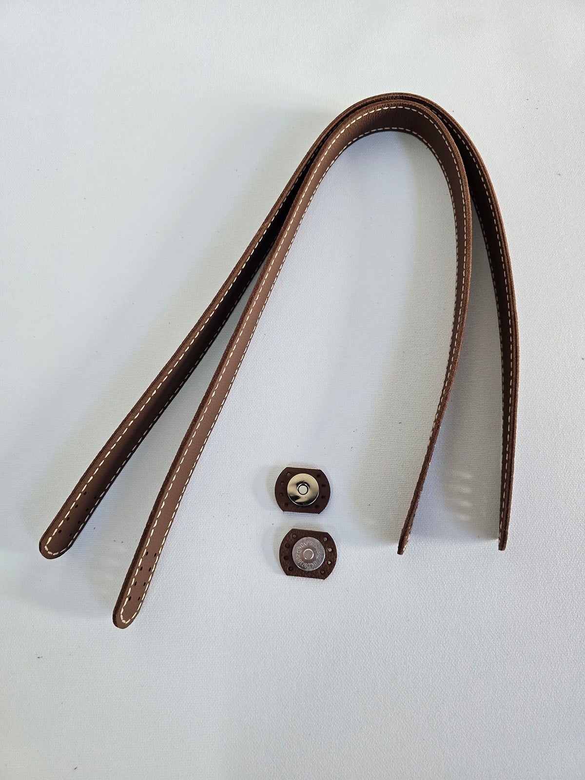 Uzun Çift Çanta Sapı 2,5 cm X 70 cm - Kahverengi