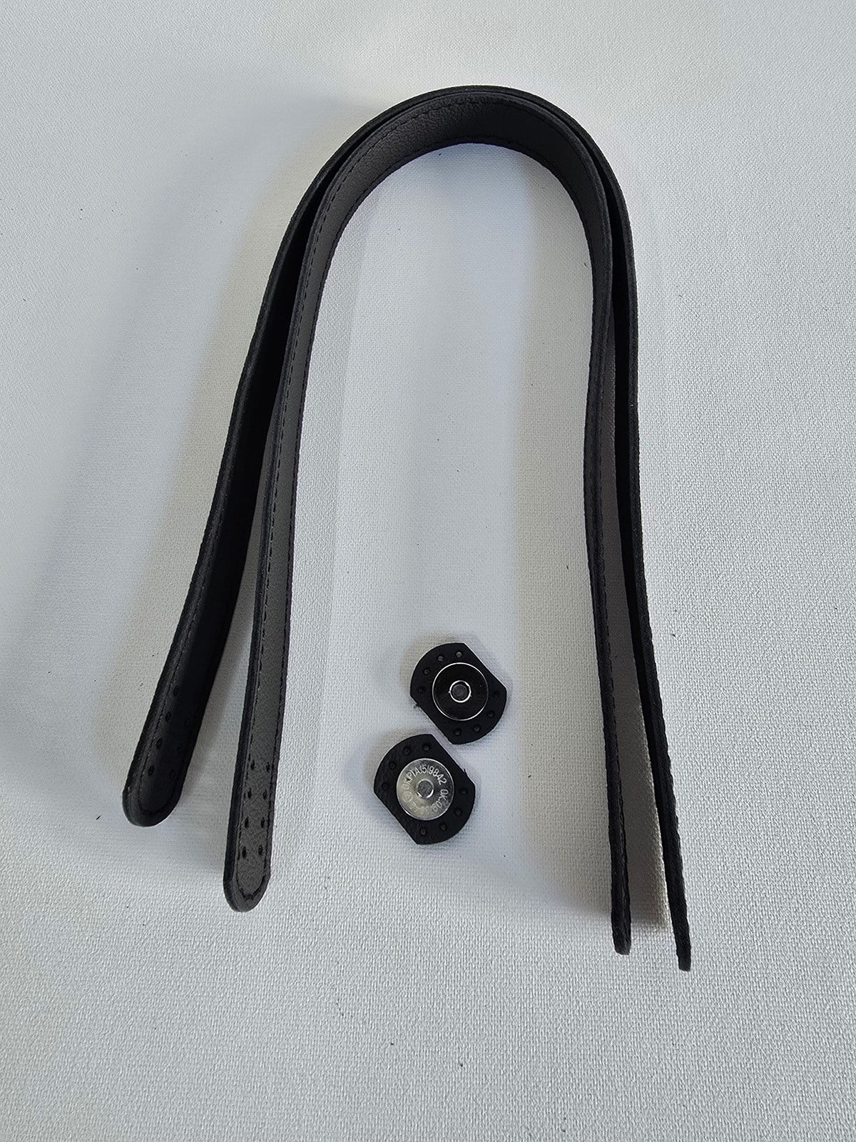 Uzun Çift Çanta Sapı 2,5 cm X 70 cm - Siyah