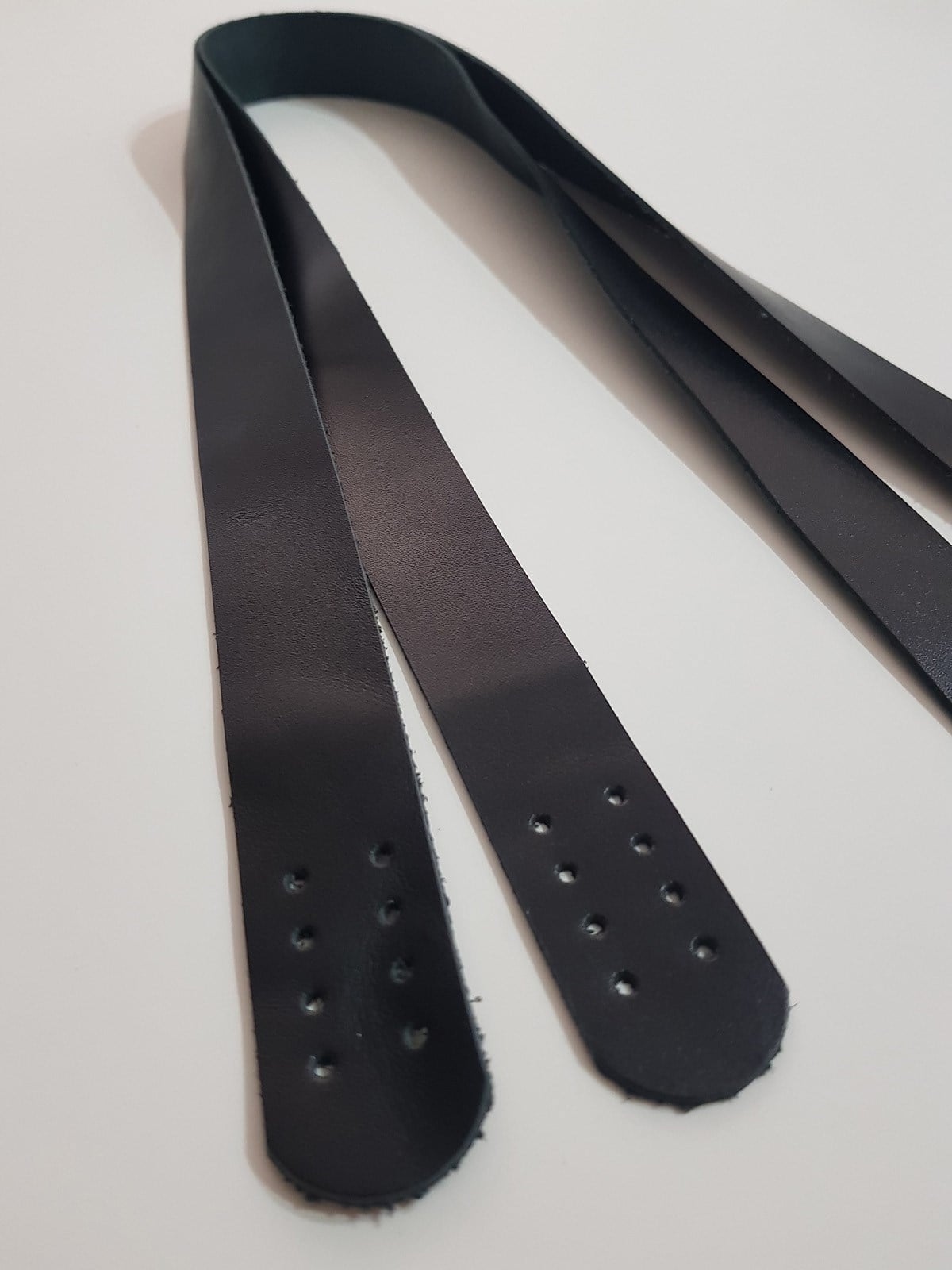 Uzun Çift Çanta Sapı 2,5 cm X 70 cm - Siyah