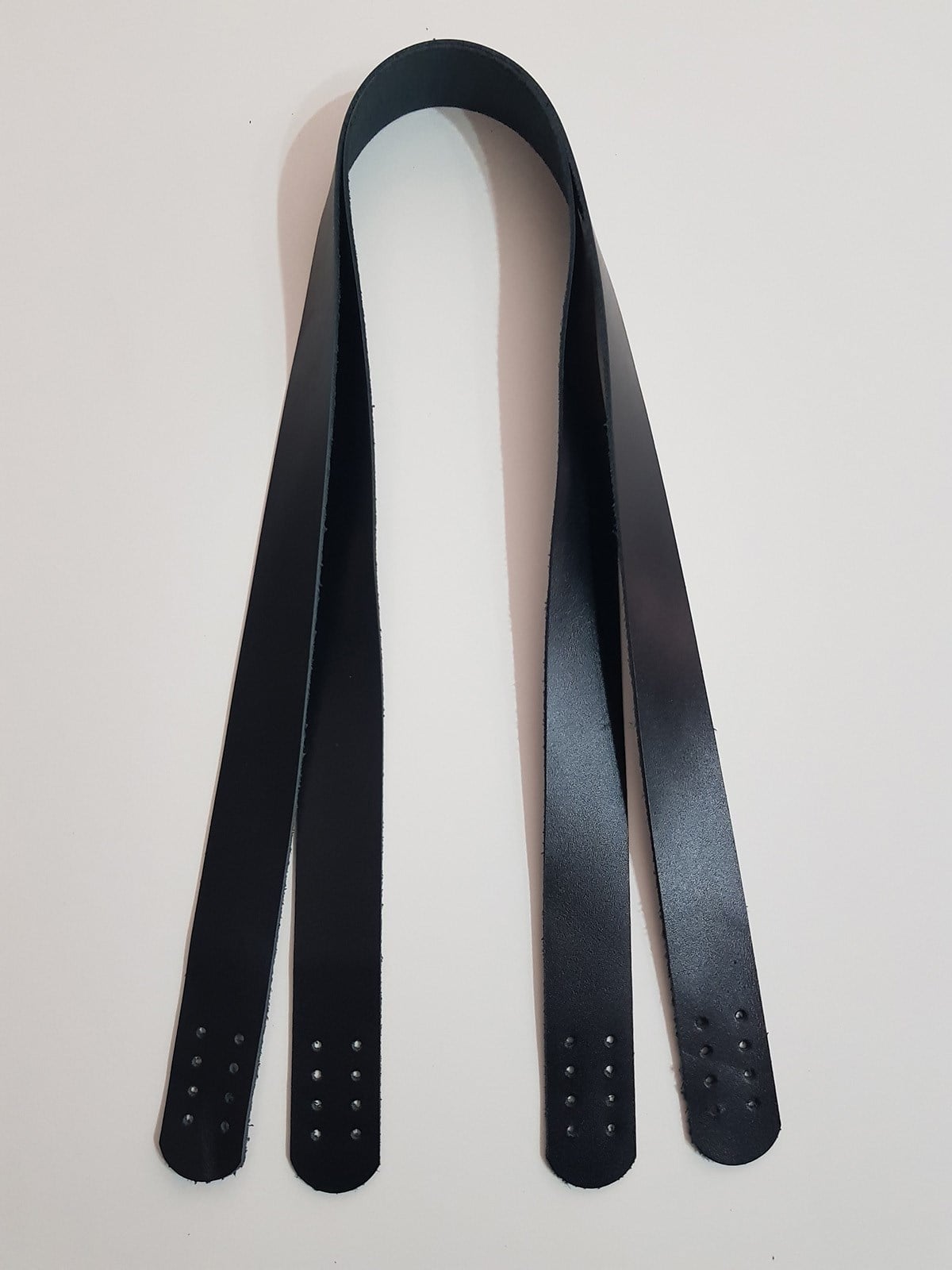 Uzun Çift Çanta Sapı 2,5 cm X 70 cm - Siyah