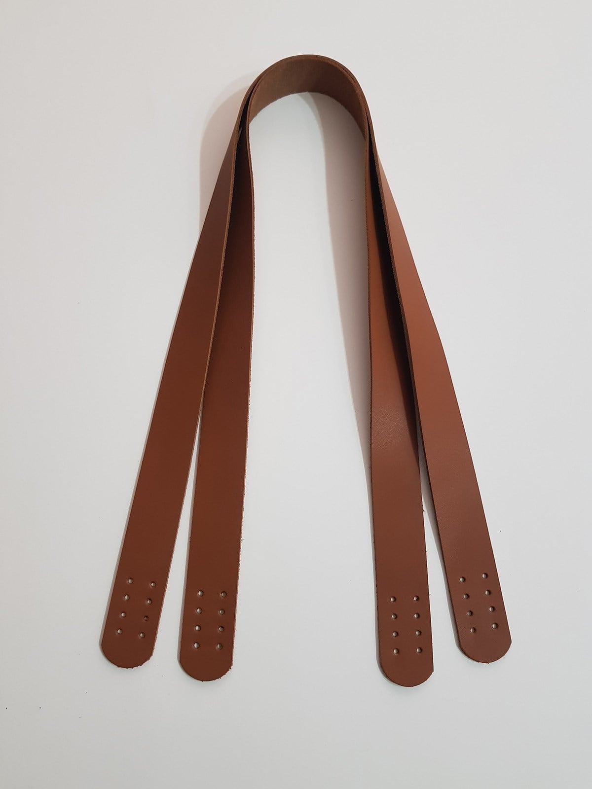 Uzun Çift Çanta Sapı 2,5 cm X 70 cm - Taba