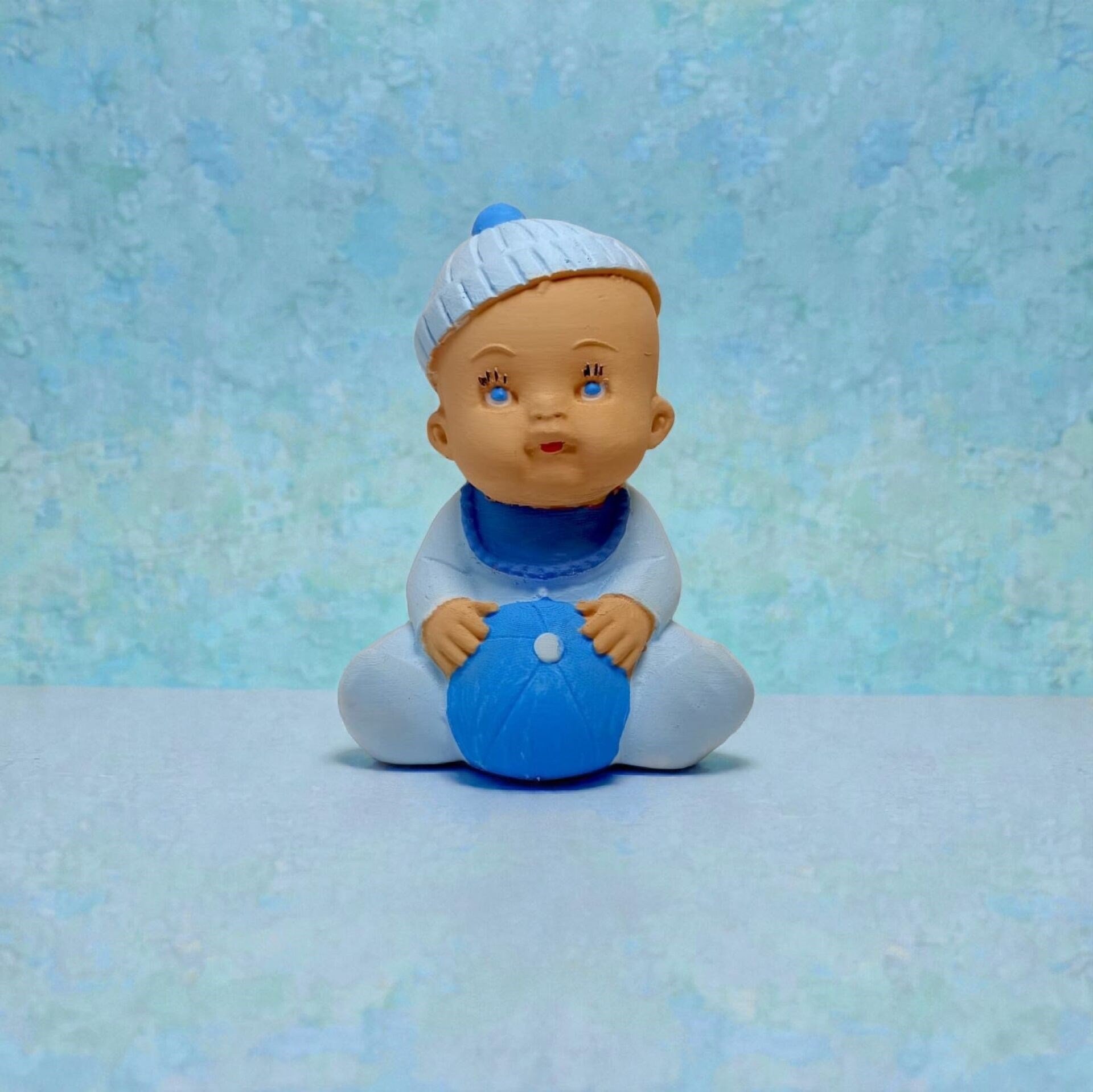 Bereli Erkek  Bebek 13 cm -Teraryum Malzemesi